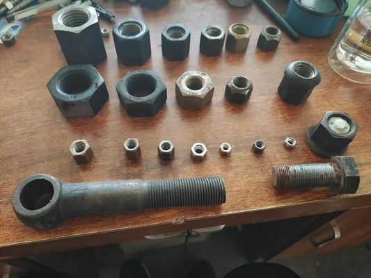 comprar Los pescados atan los pernos de pista de ferrocarril del perno M24 y las nueces siguen el punto ferroviario del durmiente de la parte online manufacture