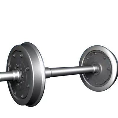 comprar Carro plano Wheelset de la carga del ferrocarril ferroviario de la vía de AAR online manufacture