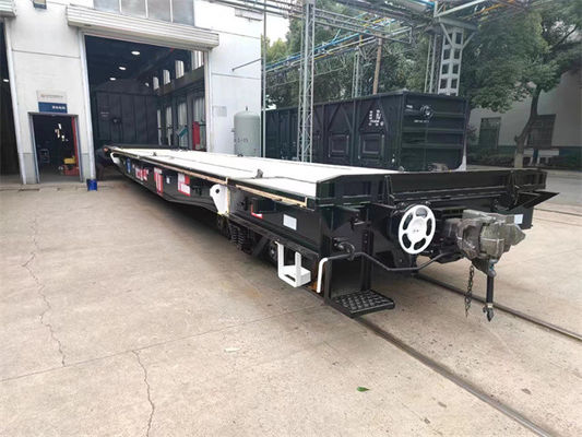 comprar Vehículo de carga ferroviario 38T Vehículo ferroviario para mezclador de hormigón online manufacture