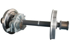 comprar Vehículos ferroviarios Conjunto de ruedas Ruedas de tren de acero para el montaje del marco del bogies ferroviario online manufacture