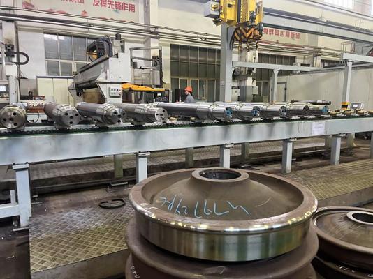 comprar Ruedas forjadas de ferrocarril Solución perfecta para diseños de ruedas de 957 mm que requieren fuerza y estabilidad online manufacture