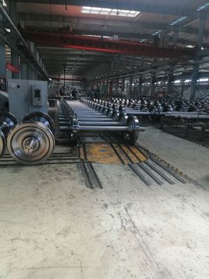 comprar Ruedas locomotoras del tren del carretón, material del sistema de rueda del carril ER7 ER8 ER9 online manufacture