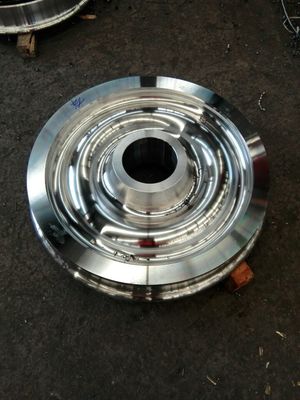 comprar El carril de lanzamiento forjado del tren rueda 34 pulgadas para los trenes de coche del transporte de mercancías por ferrocarril online manufacture