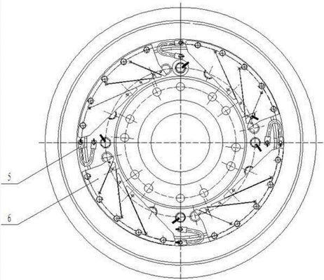 comprar El ferrocarril de M730A pone un neumático 730m m resistentes para el metro de la locomotora y del carro online manufacture