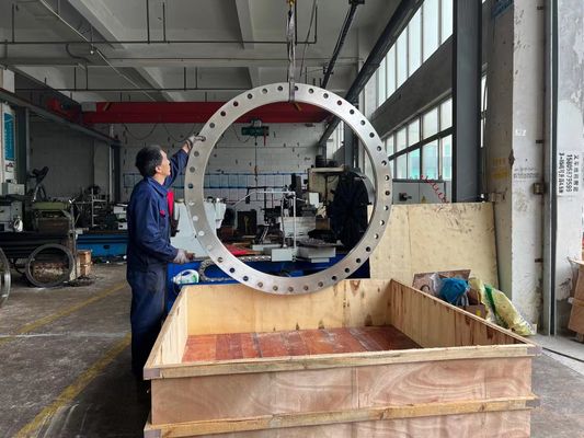 comprar Grande forjado ensancha reborde forjado de cobre amarillo de acero de acero inoxidable de carbono online manufacture