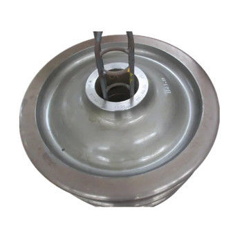 Los componentes de acero inoxidables forjados forjaron a Crane Wheel ferroviario de acero