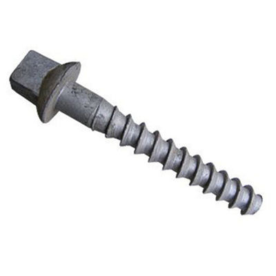 Pico de tornillo de 3 V para el trineo ferroviario de acuerdo con la NF F500-06 para el sujetamiento de rieles