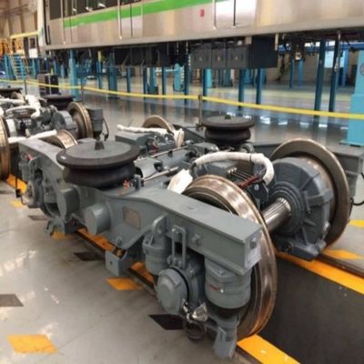 Tipos de bogies ferroviarios certificados ISO9001 con revestimiento de polvo de diatomita y construcción duradera