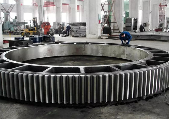 Diámetro de acero resistente cada uno del anillo 1000m m del engranaje que forja 1,5 toneladas para la grúa
