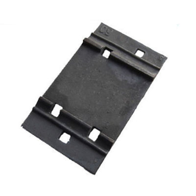 Accesorios de la vía que forjan la prueba material de la curva de las placas de lazo de la pista de ferrocarril Q235