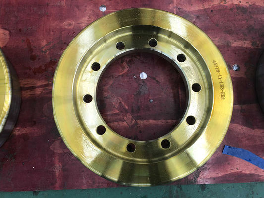 el carril de acero del OEM de rueda del coche de mina del sistema de China del carril de los exportadores de acero ferroviarios de las ruedas rueda las ruedas de acero del carril 450m m