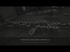 Ruedas de ferrocarril, ejes, juegos de ruedas, vagones de ferrocarril y componentes ferroviarios personalizados