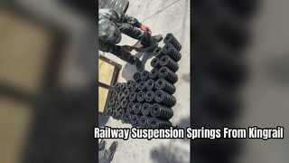 Muelles de suspensión ferroviaria de Kingrail.